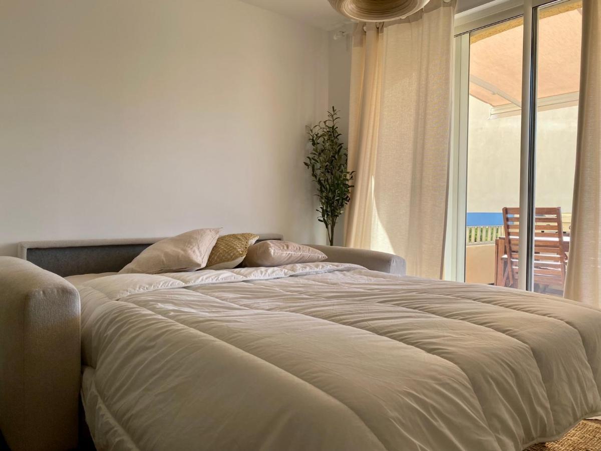Terrasse Vue Mer 2 Pieces A Leucate Avec Piscine Διαμέρισμα Εξωτερικό φωτογραφία