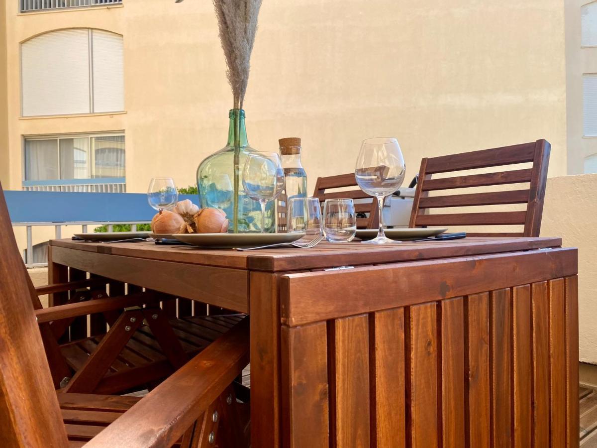 Terrasse Vue Mer 2 Pieces A Leucate Avec Piscine Διαμέρισμα Εξωτερικό φωτογραφία