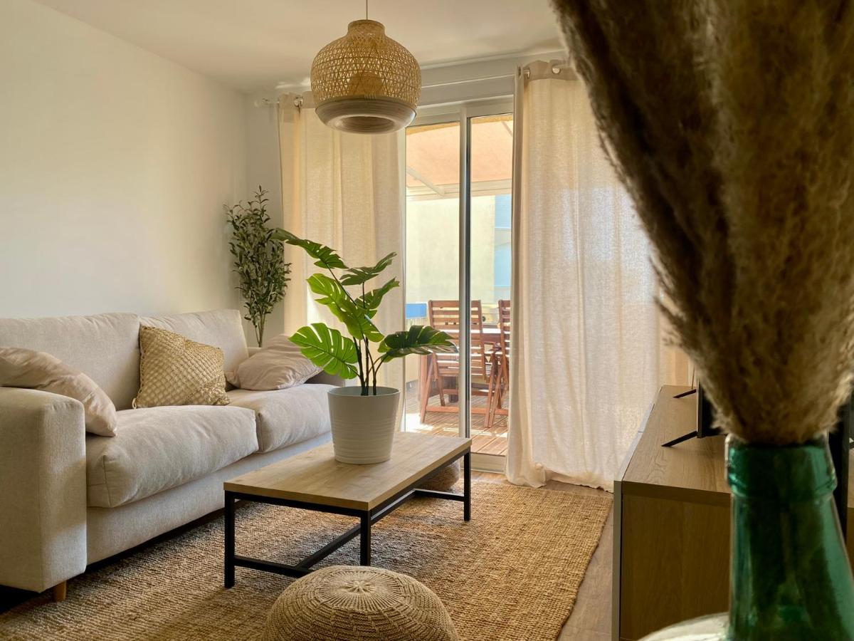 Terrasse Vue Mer 2 Pieces A Leucate Avec Piscine Διαμέρισμα Εξωτερικό φωτογραφία