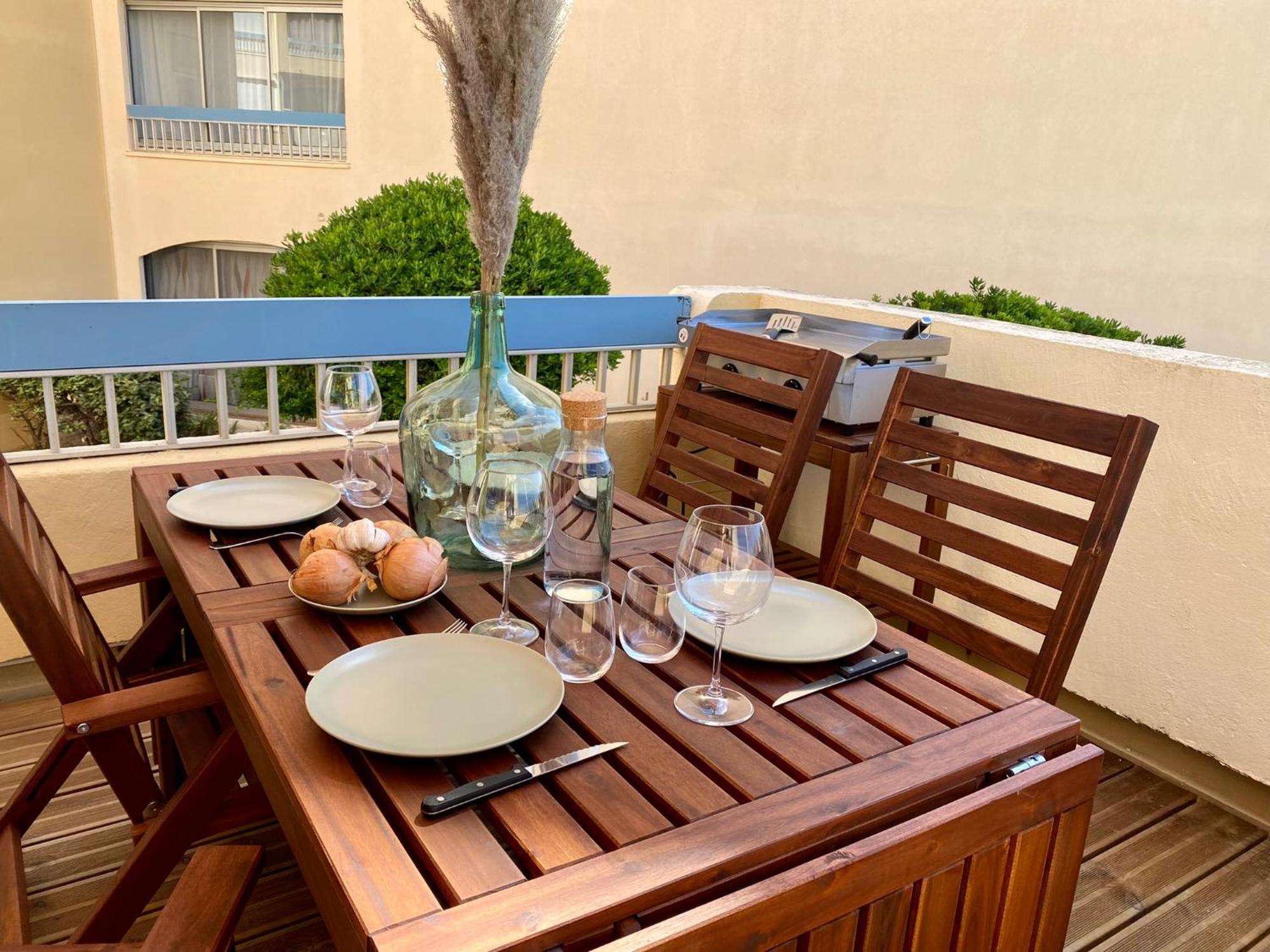Terrasse Vue Mer 2 Pieces A Leucate Avec Piscine Διαμέρισμα Δωμάτιο φωτογραφία